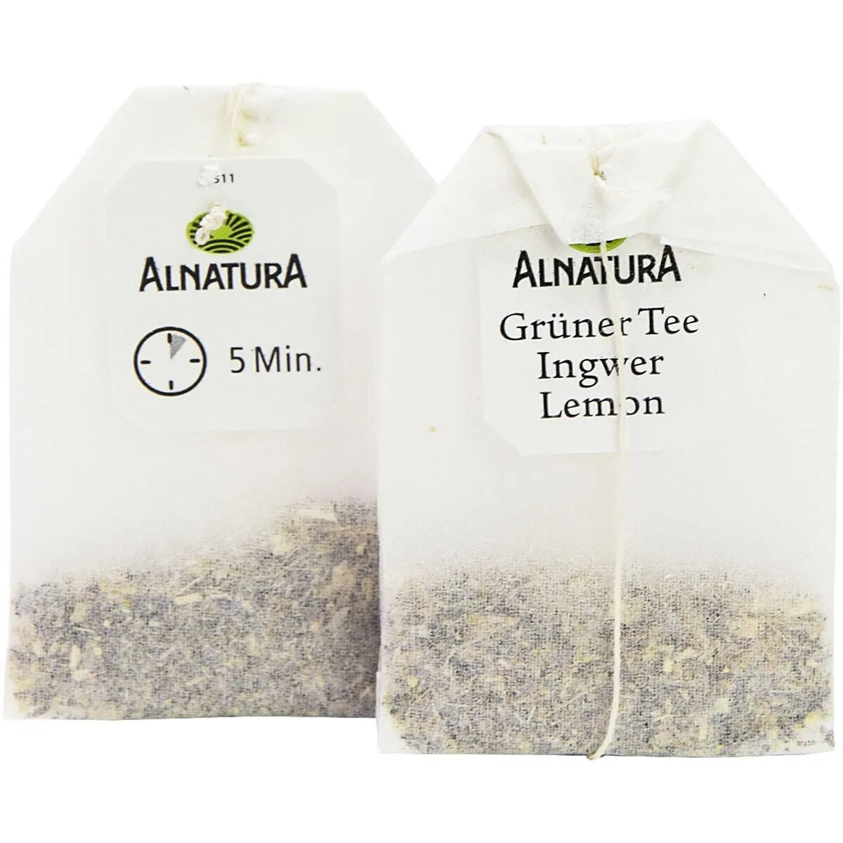 Alnatura Ingwer-Lemon Tee, aromatisierter Grüntee, 20 Aufgussbeutel — erfrischend, vegan, ideal für warme und kalte Zubereitung 3