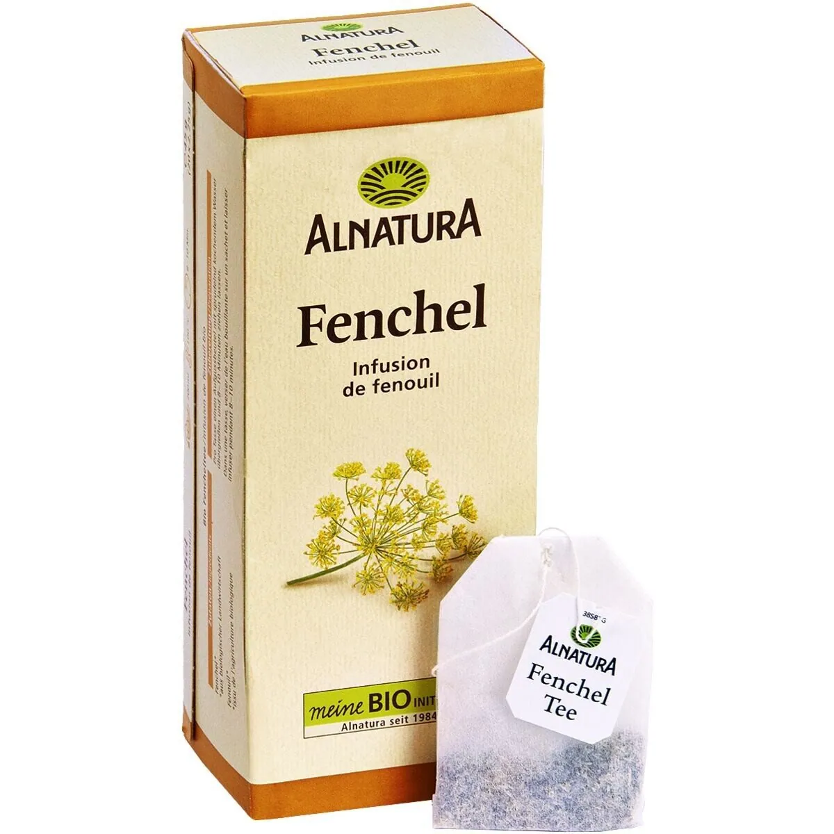 Alnatura Fenchel Tee, BIO Kräutertee, 20 Aufgussbeutel, ohne Kuvert 2