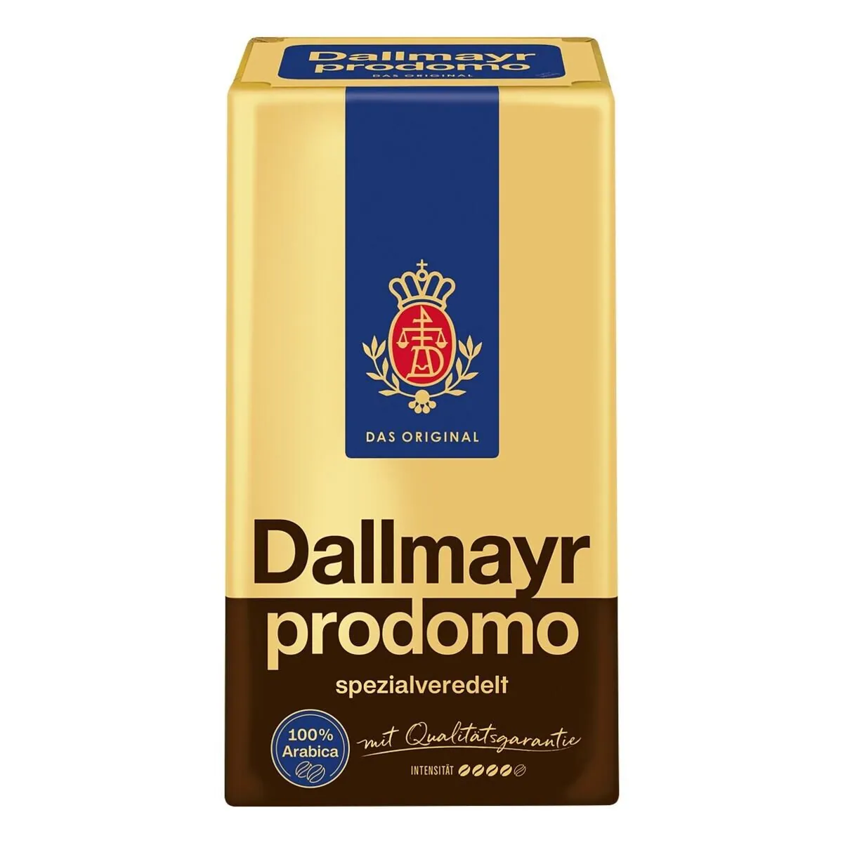 Dallmayr Prodomo Kaffee, 500 g, gemahlen, 100% Arabica, volles Aroma