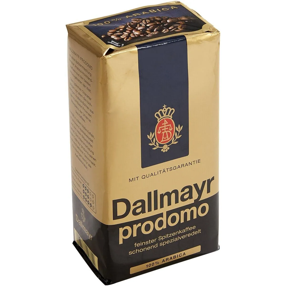 Dallmayr Prodomo Kaffee, 500 g, gemahlen, 100% Arabica, volles Aroma 2