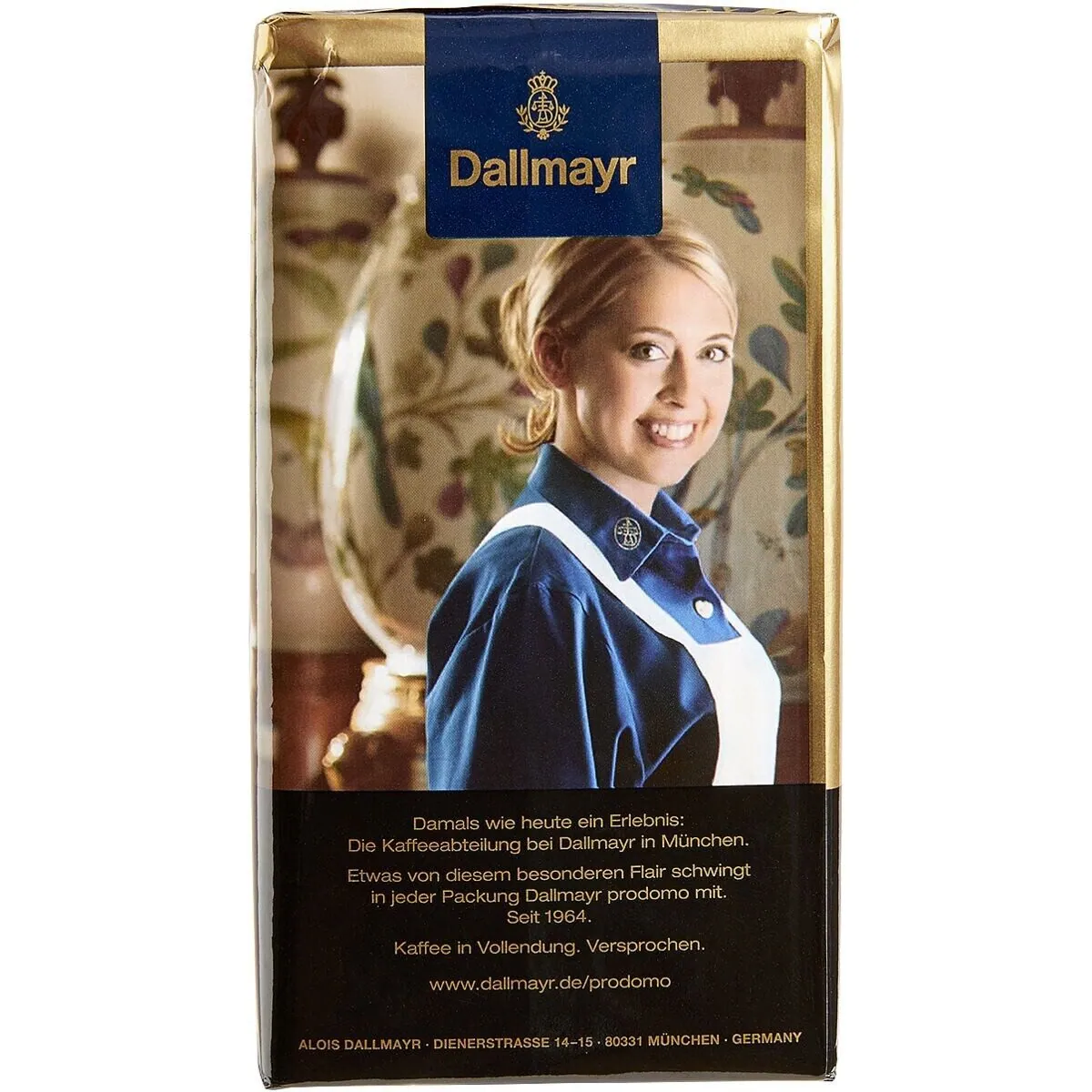 Dallmayr Prodomo Kaffee, 500 g, gemahlen, 100% Arabica, volles Aroma 5