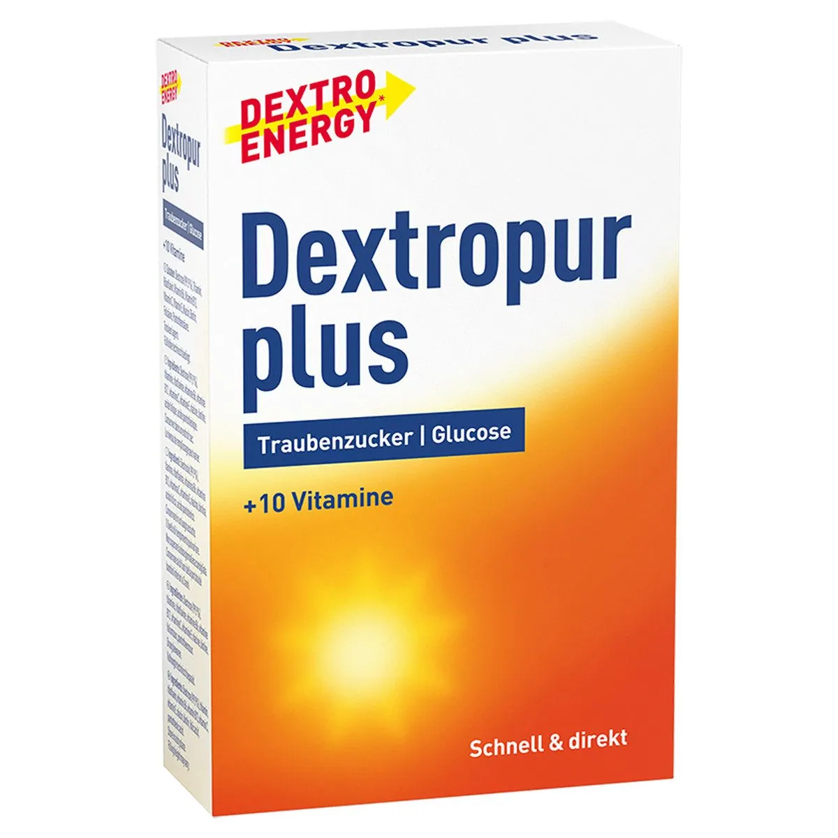 Dextro Energy Dextropur Plus, Traubenzucker mit Vitaminen