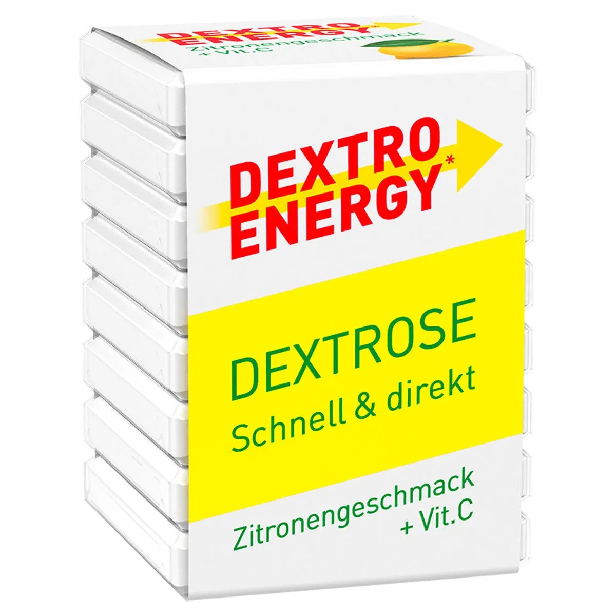 Dextro Energy Vitamin C Würfel, nährstoffreich, erfrischend, praktisch für unterwegs