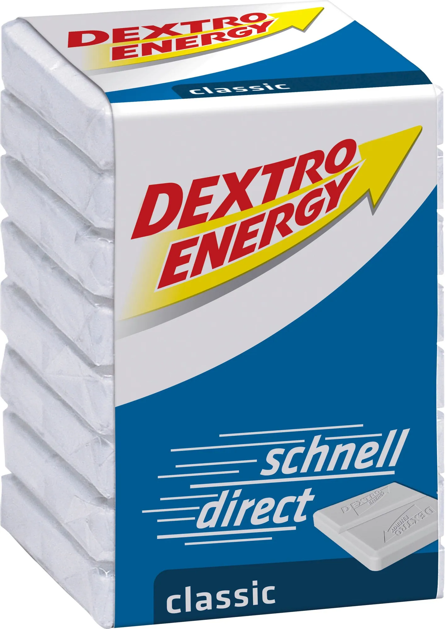 Dextro Energy direkt Classic, schneller Traubenzucker für Energie, 46g
