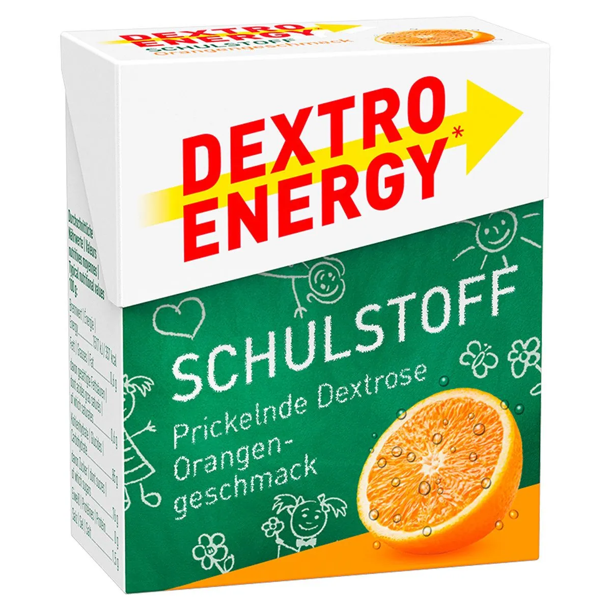 Dextro Energy Minis Orange, idealer Energieschub für unterwegs, glutenfrei, ohne Allergene