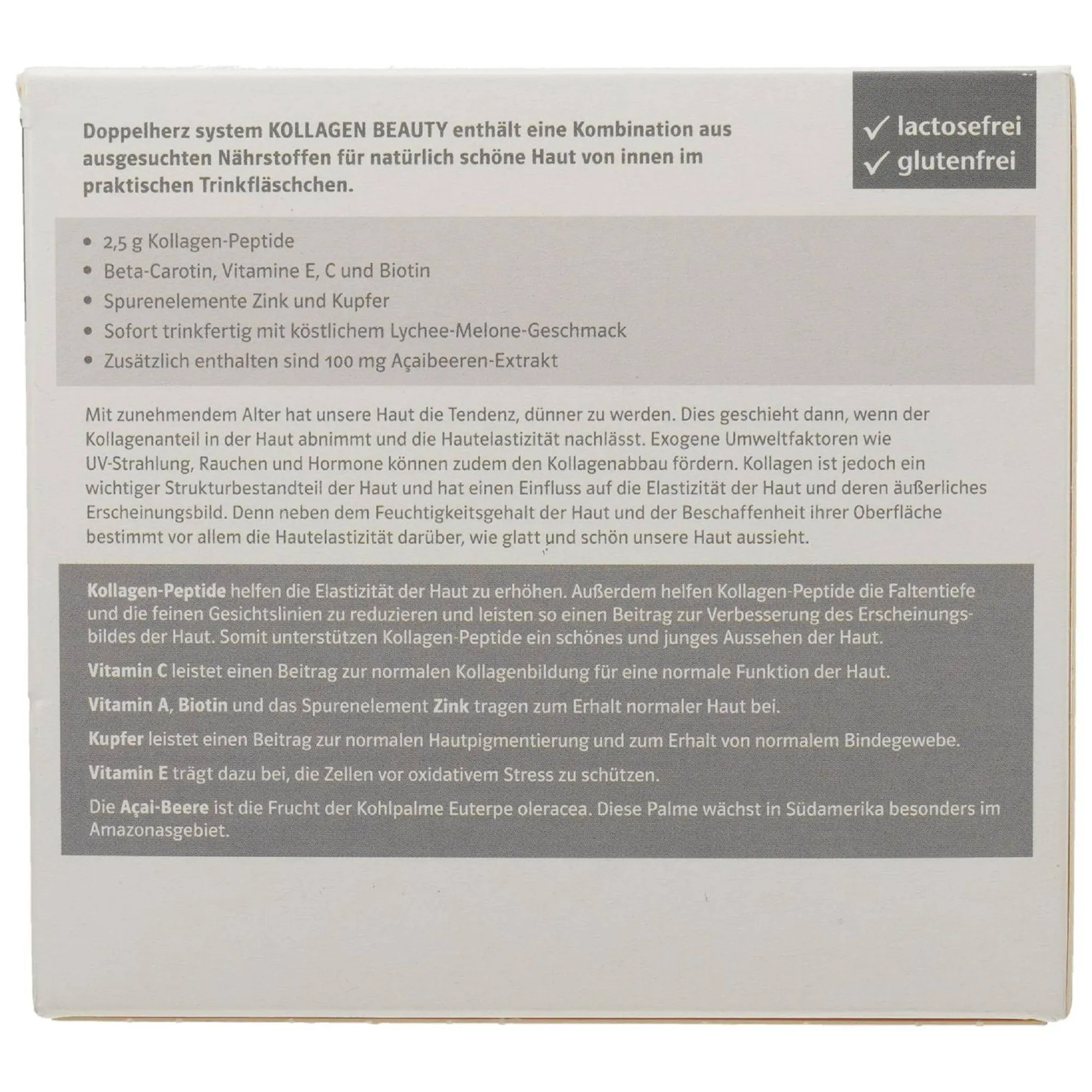 Doppelherz Kollagen Beauty System, Trinkfläschchen 4