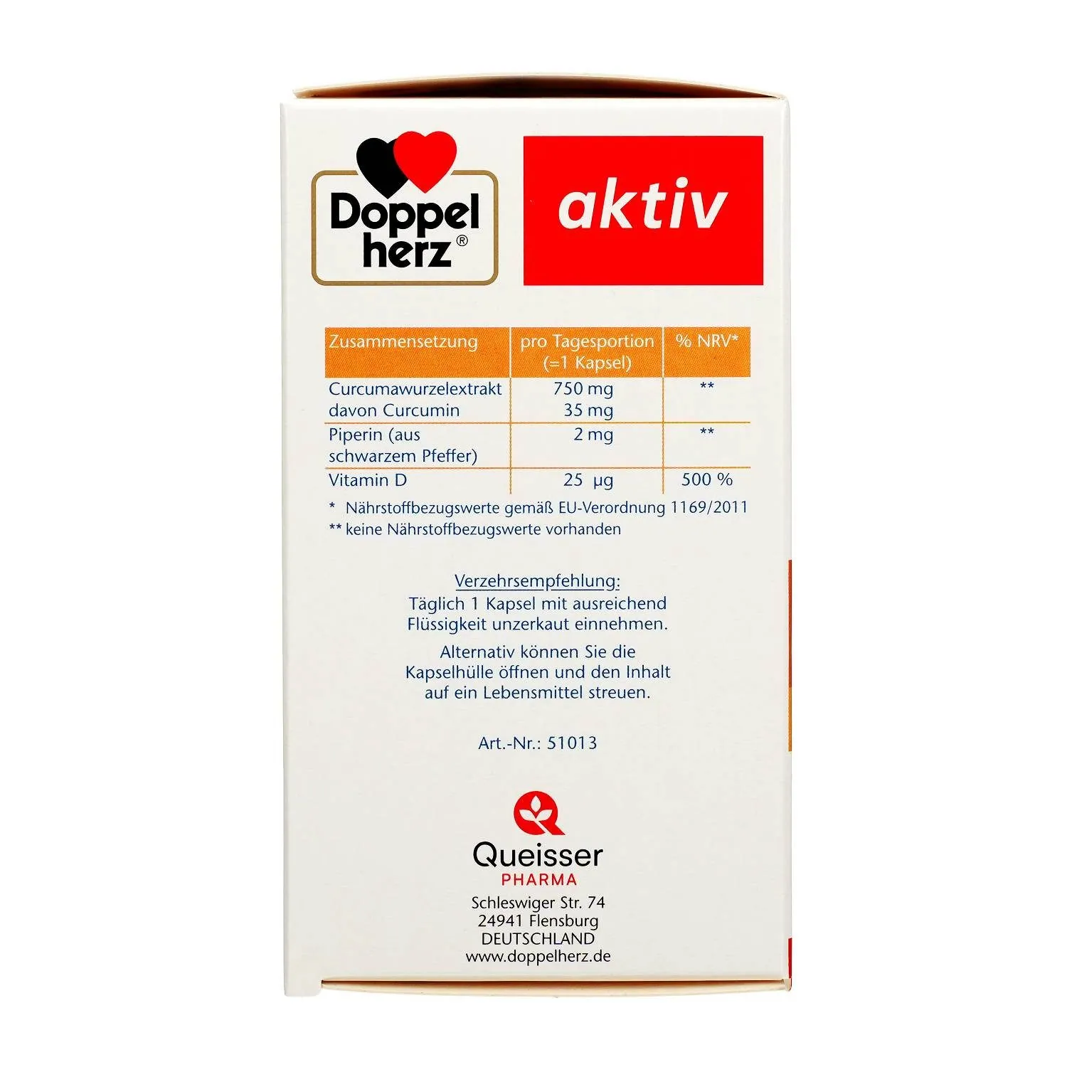Doppelherz Curcuma 750, 60 Kapseln 3