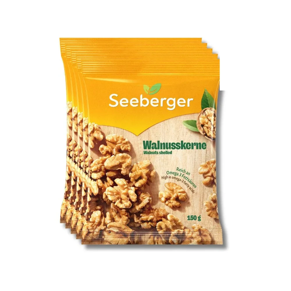 Seeberger Walnüsse Multipack, naturbelassen, perfekt für Genießer