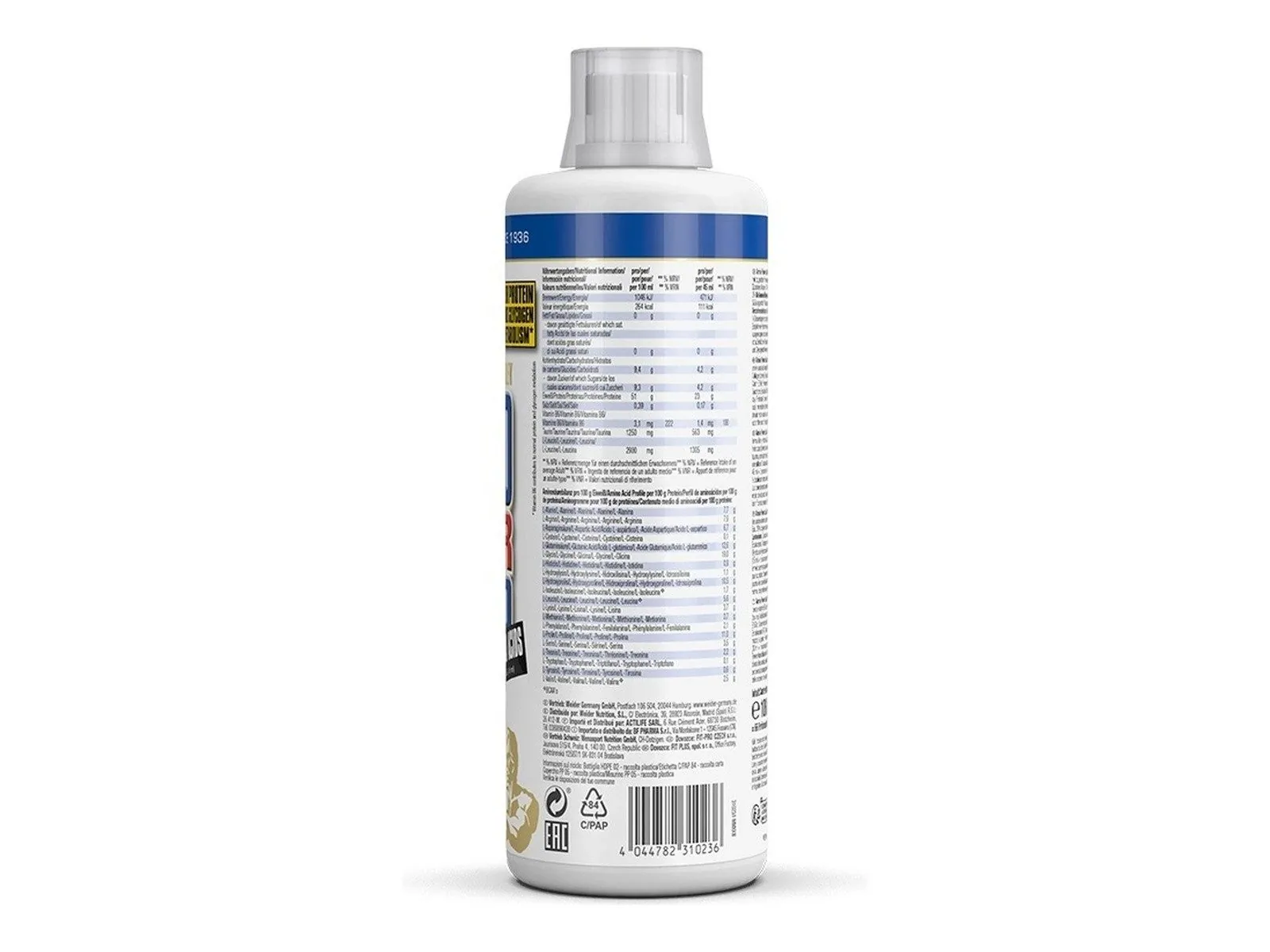 Weider Amino Power Liquid, schnelle Aminosäureversorgung, hohe Bioverfügbarkeit 5