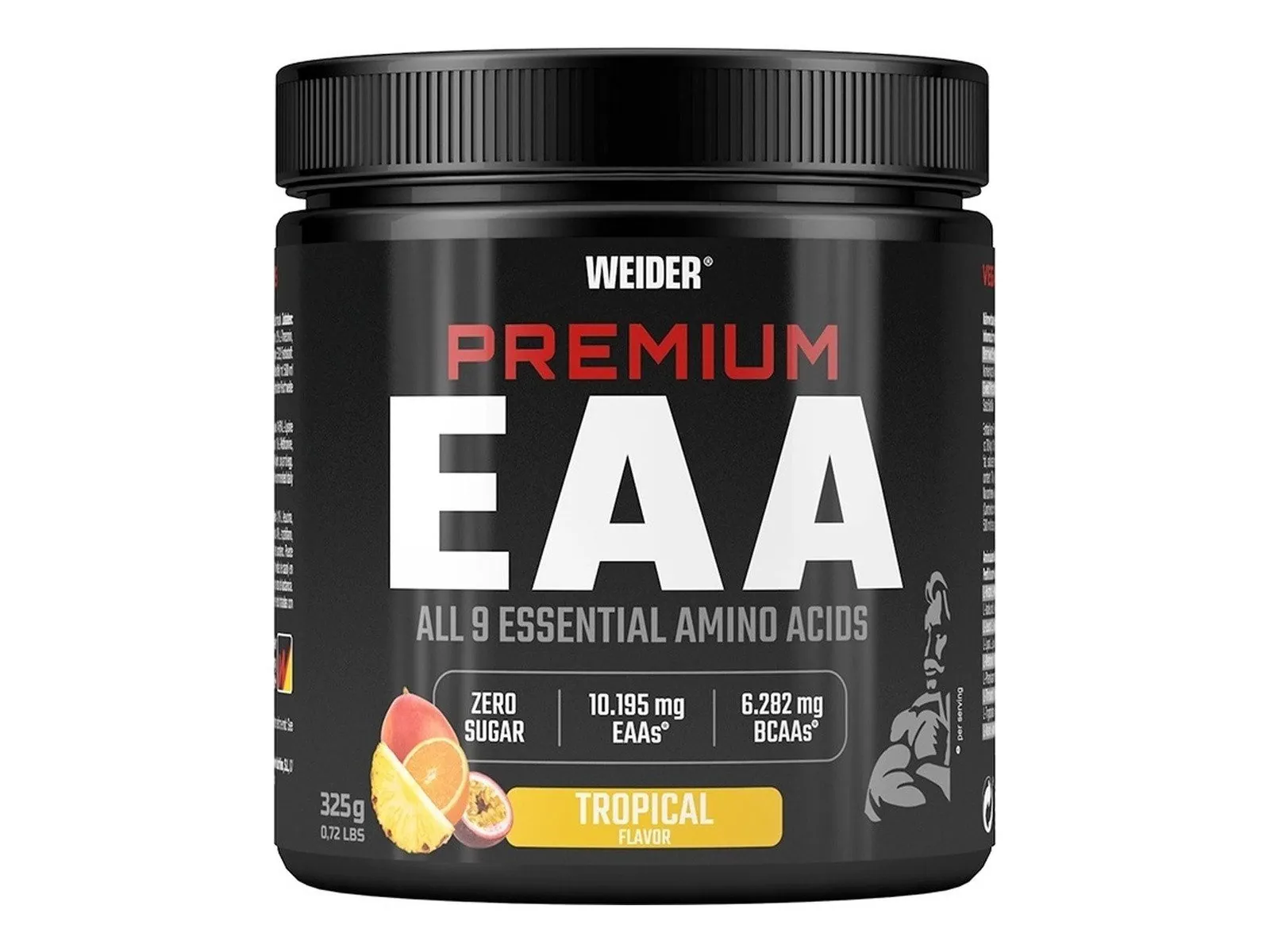 Weider Premium EAA Pulver, optimale Aminosäurenversorgung, vegan, hoher Gehalt