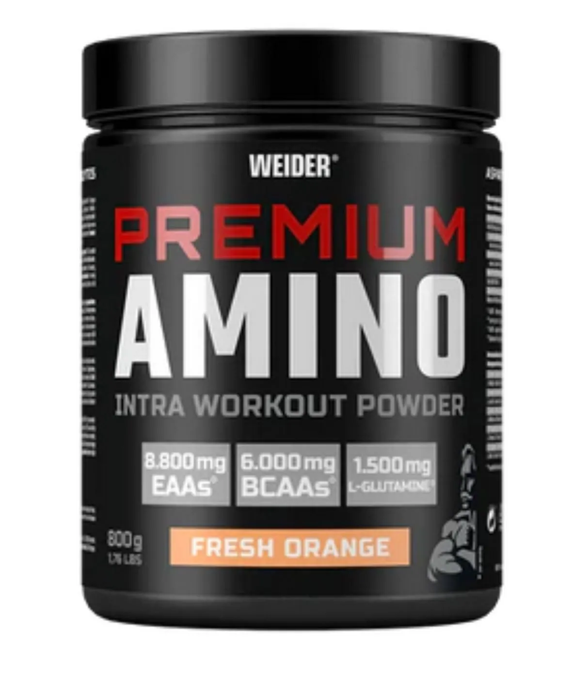 Weider Premium Amino, Tropical Punch, 800 g Pulver, 8.800 mg EAAs pro Portion