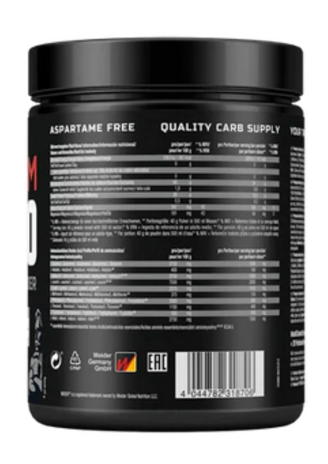 Weider Premium Amino, Tropical Punch, 800 g Pulver, 8.800 mg EAAs pro Portion 3